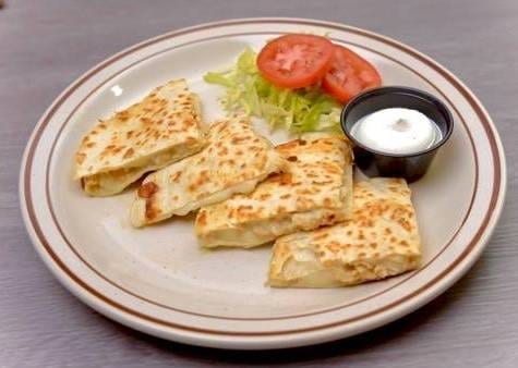 Grilled Chicken Quesadilla.